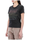 Etoile ZILIANI logo short sleeve t shirt TS0148FA B1N09E 02FK - ISABEL MARANT - BALAAN 4