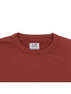 Lens Wappen Cotton Sweatshirt Wine - CP COMPANY - BALAAN 4