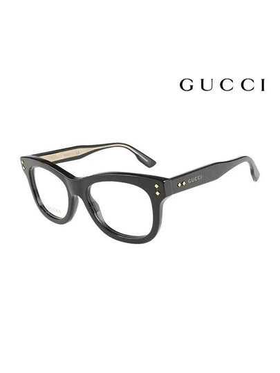 Eyewear Demo Rectangular Frame Glasses Black - GUCCI - BALAAN 2