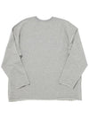 VINTAGE P DYEING CUT OUT BOX TEE Gray - A NOTHING - BALAAN 3