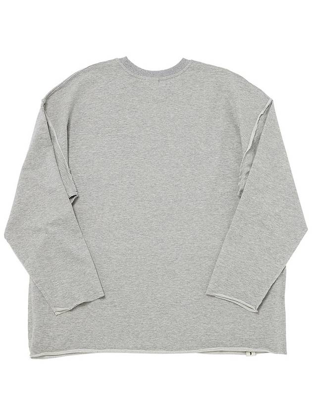 P. Dyeing Cut-Out Box Tee Grey - A NOTHING - BALAAN 3