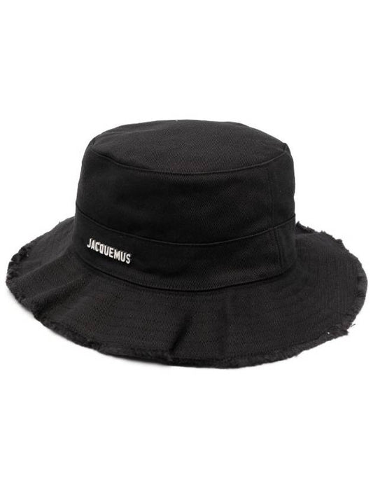 Le Bob Artichaut Bucket Hat Black - JACQUEMUS - BALAAN 2