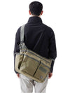 Racing Pigeon Messenger Bag Khaki Porridge - MAGFORCE - BALAAN 3