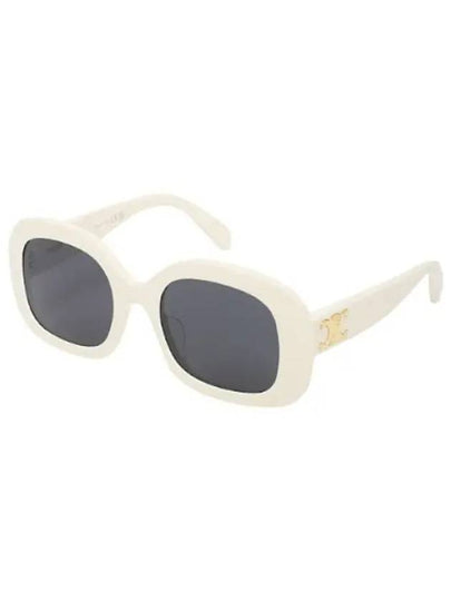 Eyewear Triomphe 10 Acetate Sunglasses White - CELINE - BALAAN 2