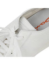 Leather Low-Top Sneakers White - SANTONI - BALAAN 7