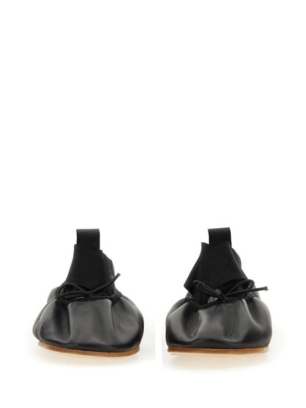 Gianna Leather Ballet Flat Black - REPETTO - BALAAN 5