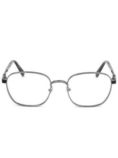 Eyewear Square Frame Eyeglasses Shiny Gunmetal - MONCLER - BALAAN 1