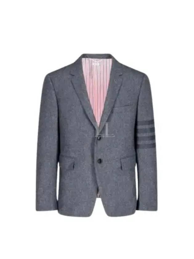 Striped Jacket Med Grey - THOM BROWNE - BALAAN 2