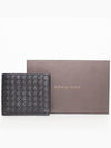 Intrecciato Weaving Half Wallet Black - BOTTEGA VENETA - BALAAN 2