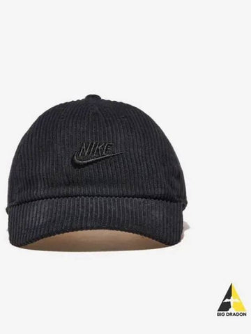 U Club Cap Unstructured Corduroy 010 - NIKE - BALAAN 1