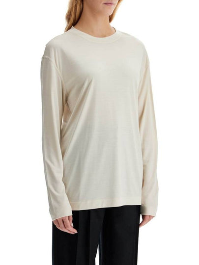 long-sleeved silk t-shirt for - LEMAIRE - BALAAN 2