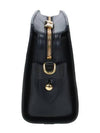 Saffiano Soft Leather Square Cross Bag Black - PRADA - BALAAN 4