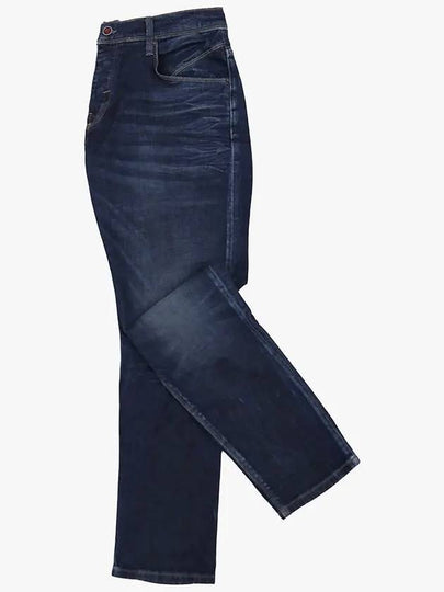 Blue washed medium blue carrot denim pants JN144 - IKALOOOK - BALAAN 2