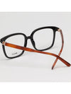 Glasses frame BY5029 001 overfit horn rim square - BALLY - BALAAN 4