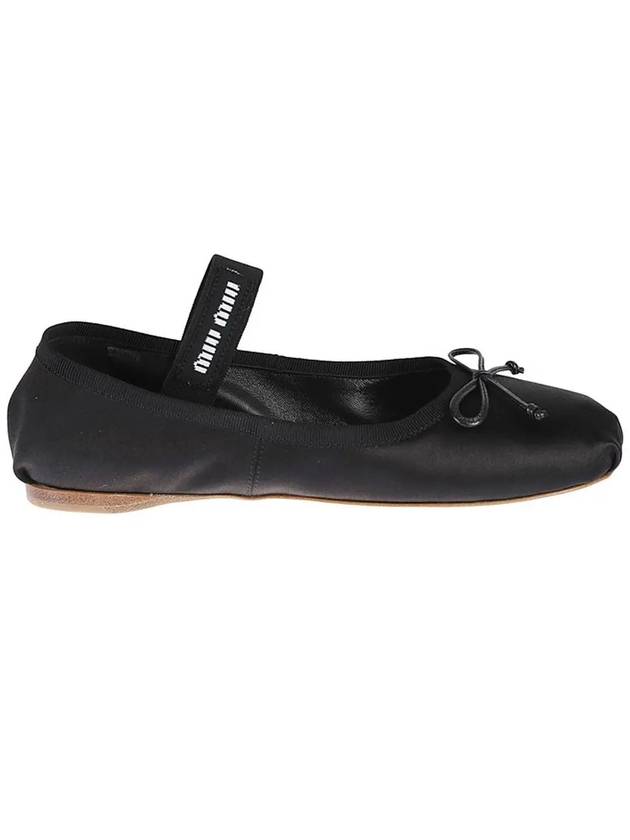 Satin Ballerinas Black - MIU MIU - BALAAN 3