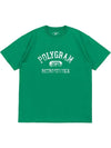 VINT RETRO SERVICE T SHIRTS KELLY GREEN - POLYGRAM - BALAAN 2