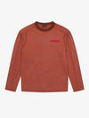 Le Jao Logo Print Cupro Long Sleeved T-shirt Red - JACQUEMUS - BALAAN 2