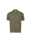 Men's Polo Short Sleeve Knit Khaki SW21ESW03KK - SOLEW - BALAAN 2