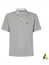 1020 Jersey Polo Shirt Grey - CP COMPANY - BALAAN 2