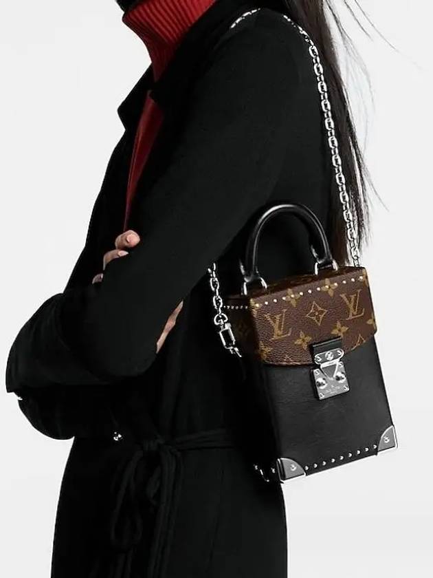 Camera Box Monogram Cross Bag Black - LOUIS VUITTON - BALAAN 3