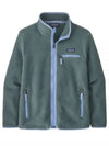 Women's Retro Pile Fleece Zip-up Jacket Nouveau Green - PATAGONIA - BALAAN 2