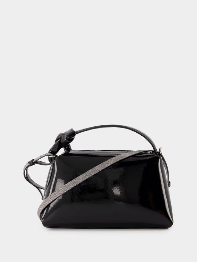 The Jwa Corner Crossbody - J.W. Anderson - Cotton - Black - JW ANDERSON - BALAAN 3