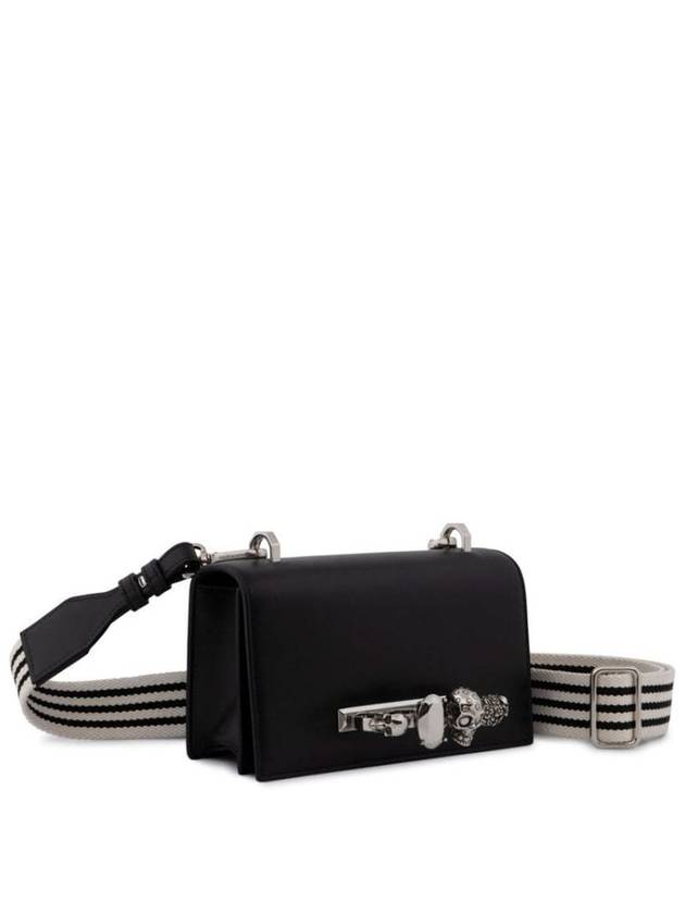 Jewel Satchel Cross Bag Black - ALEXANDER MCQUEEN - BALAAN 8