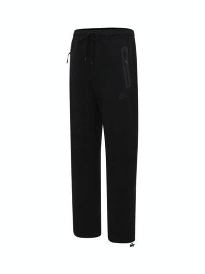 Tech Fleece Open Hem Track Pants Black - NIKE - BALAAN 2