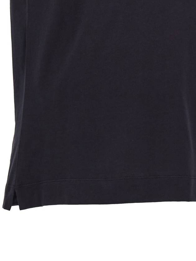 Zegna Logo Embroidery T-Shirt - ERMENEGILDO ZEGNA - BALAAN 4