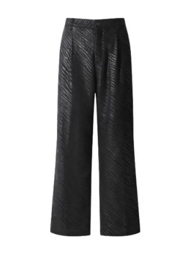 Wide zebra tweed wool pants slacks suit - IRO - BALAAN 1