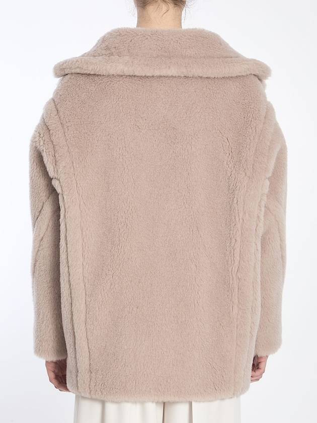 Cuban Teddy Oversized Fur Beige - MAX MARA - BALAAN 5