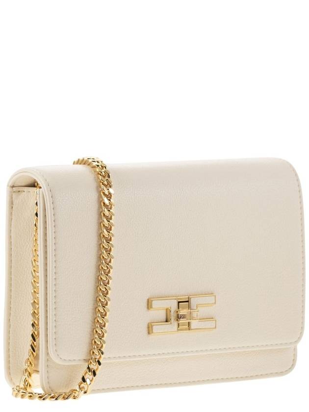 Small shoulder strap with logo plaque - ELISABETTA FRANCHI - BALAAN 4