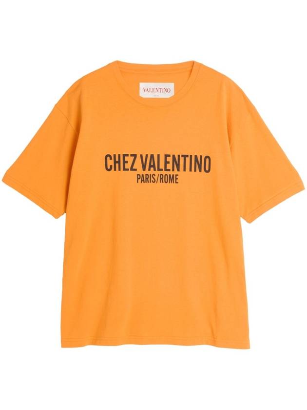 Valentino T-shirts and Polos Orange - VALENTINO - BALAAN 1