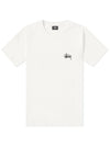 Basic Pigment Dyed TShirt Natural 2023 1904879 - STUSSY - BALAAN 1