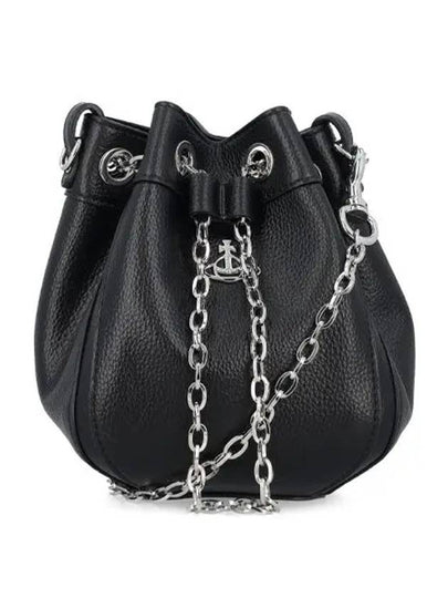 Chrissy Small Bucket Bag Black - VIVIENNE WESTWOOD - BALAAN 2