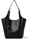 Leather Medium Bucket Bag Black - TOD'S - BALAAN 2