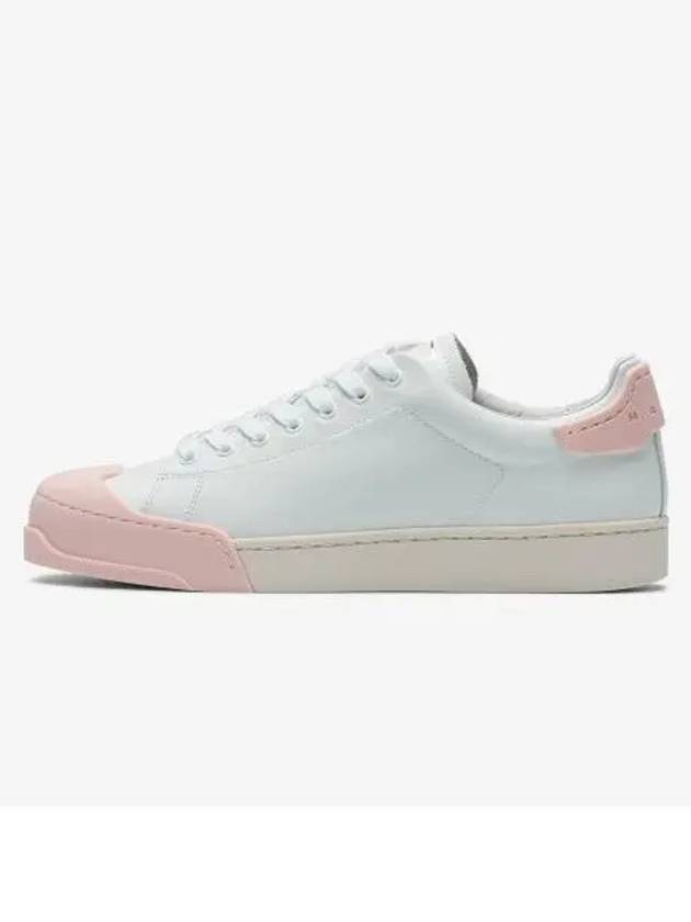 Dada Bumper Low Top Sneakers White Pink - MARNI - BALAAN 2