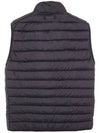 Chamber R Nylon Down Vest Navy - STONE ISLAND - BALAAN 3