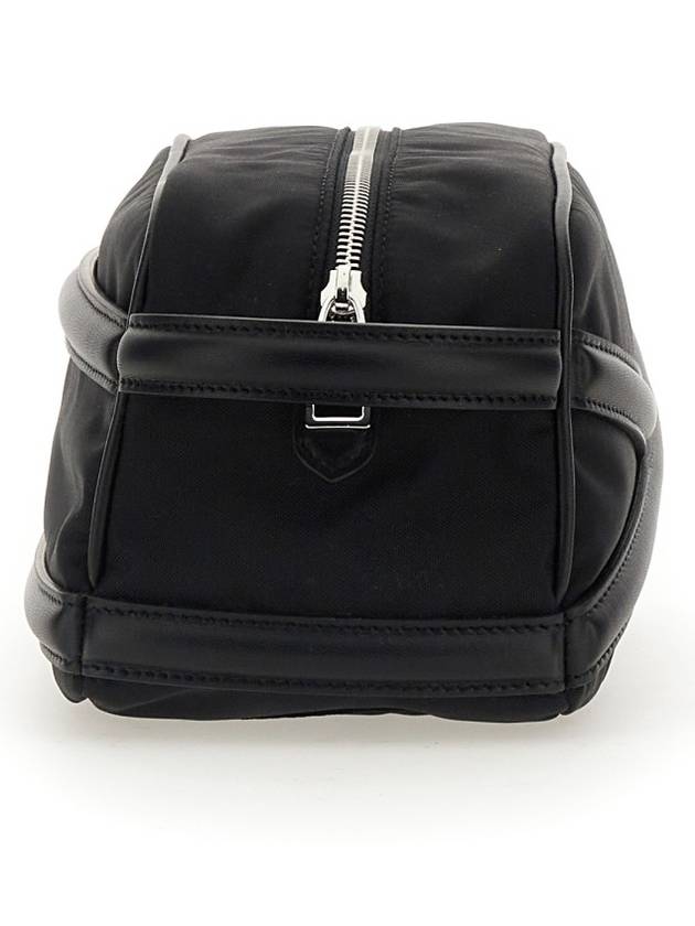 Logo Harness Travel Pouch Bag Black - ALEXANDER MCQUEEN - BALAAN 4