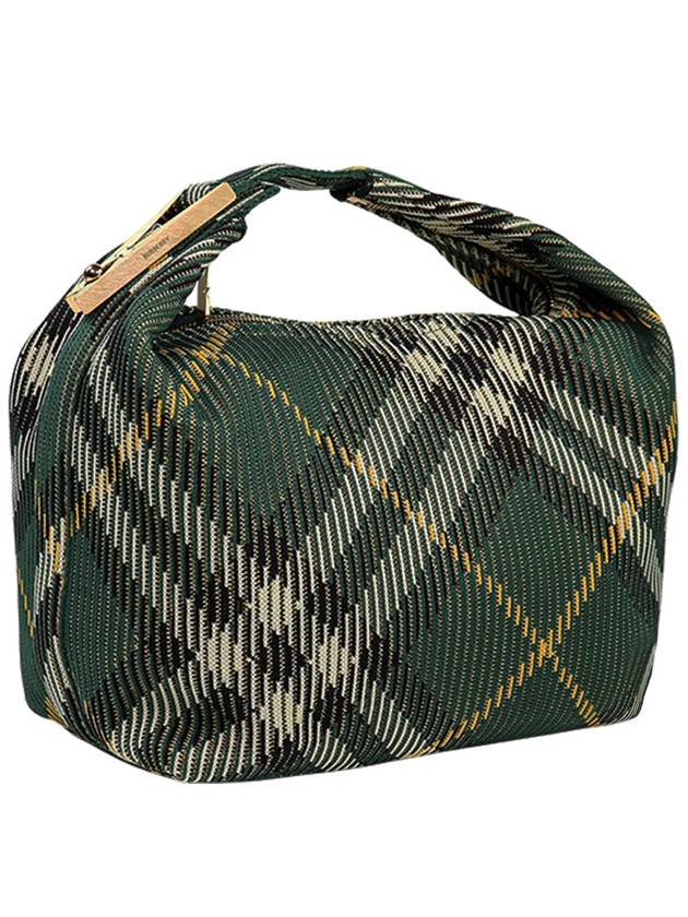 Peg Medium Duffel Bag Green - BURBERRY - BALAAN 4