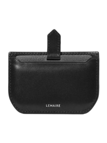 Calepin Mirror Card Wallet Black - LEMAIRE - BALAAN 1