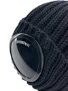 Extra Fine Merino Wool Goggle Beanie Black - CP COMPANY - BALAAN 5