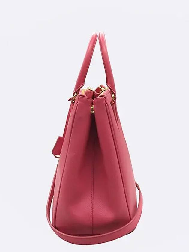 BN2274 Pink Saffiano Lux Tote Bag Shoulder Strap 2WAY - PRADA - BALAAN 3