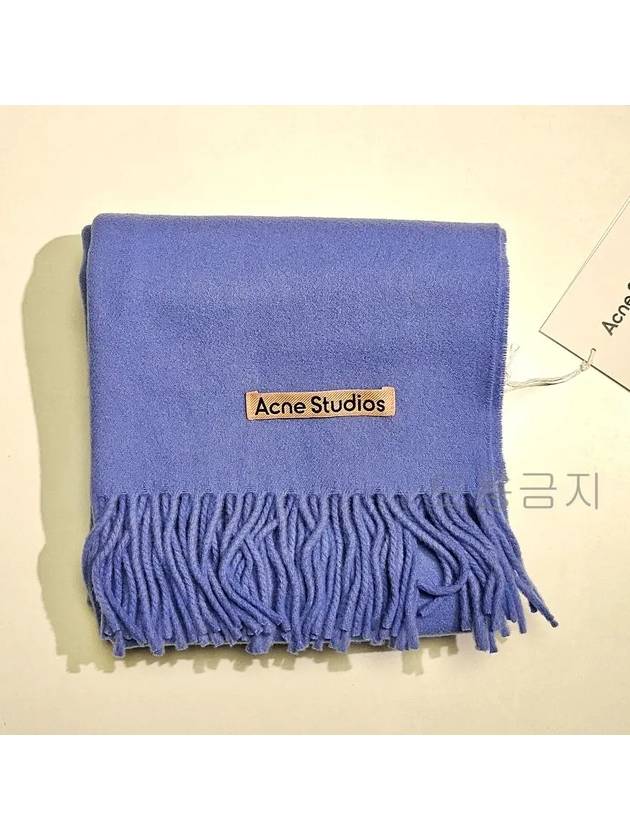 Scarf Muffler Narrow Sweet Blue - ACNE STUDIOS - BALAAN 1