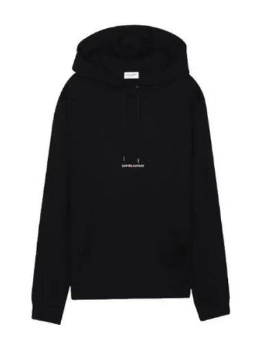 logo print hoodie - SAINT LAURENT - BALAAN 1