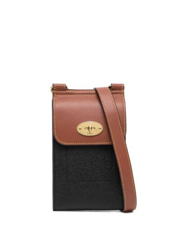 Antony Leather Mini Cross Bag Black - MULBERRY - BALAAN 1