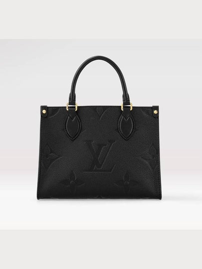 OnTheGo PM Monogram Tote Bag Black - LOUIS VUITTON - BALAAN 2