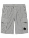 Chrome R Bermuda Shorts Grey - CP COMPANY - BALAAN 2