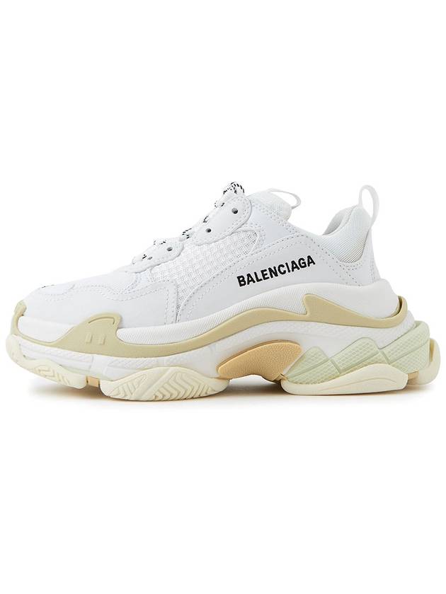 Triple S Low-Top Sneakers White - BALENCIAGA - BALAAN 5