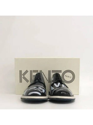 Kenzo HAVYN DERBY Writings Printing Logo Men s Shoes 270MM - KENZO - BALAAN 1